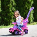 voiture à pousser tout terrain avec poignet rose