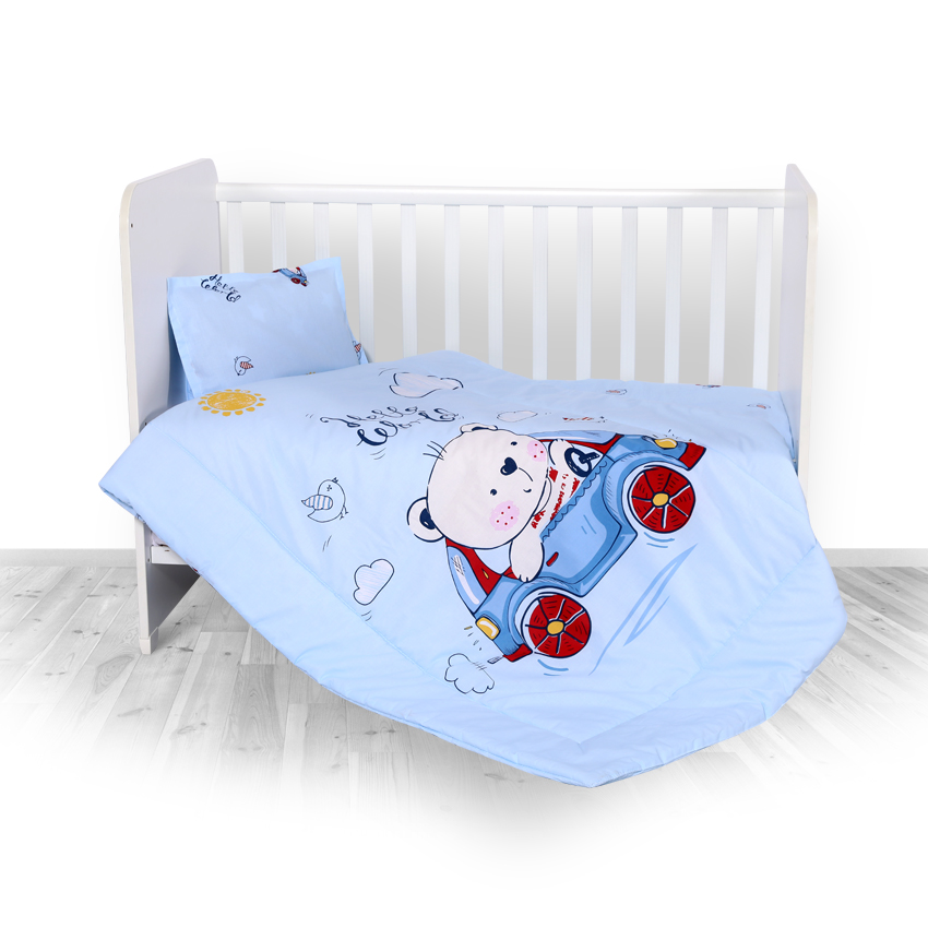 set lorelli 4 parties bleu
