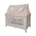 Lit parapluie Sweet Home avec toit beige