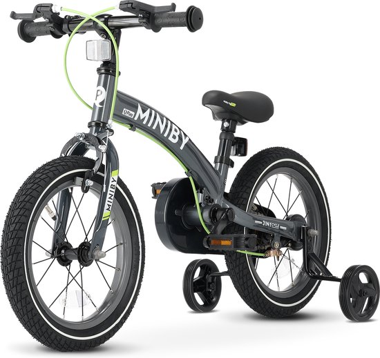 [Q0022] velo miniby 14 pouces gris