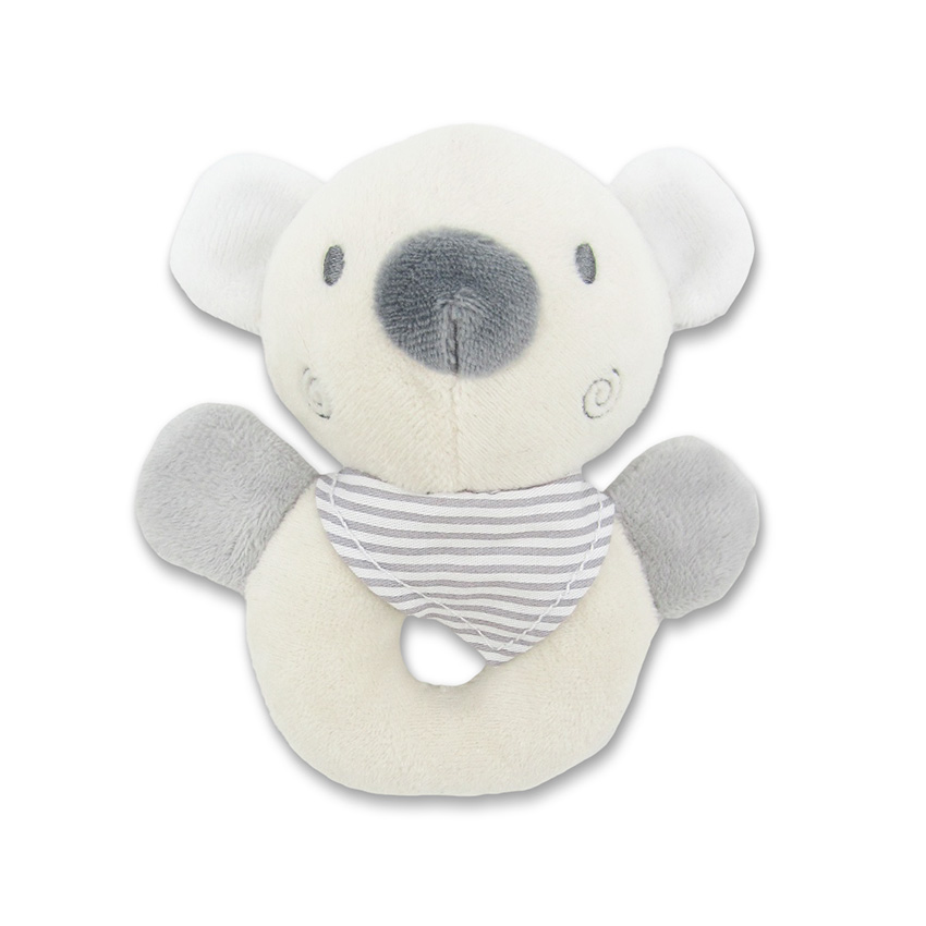 jouet d'éveil sensoriel ours beige